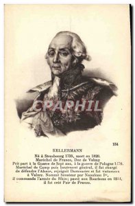 Old Postcard Kellerman Marechal de France