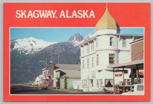 State View~Golden North Hotel @ Skagway Alaska~Continental Postcard