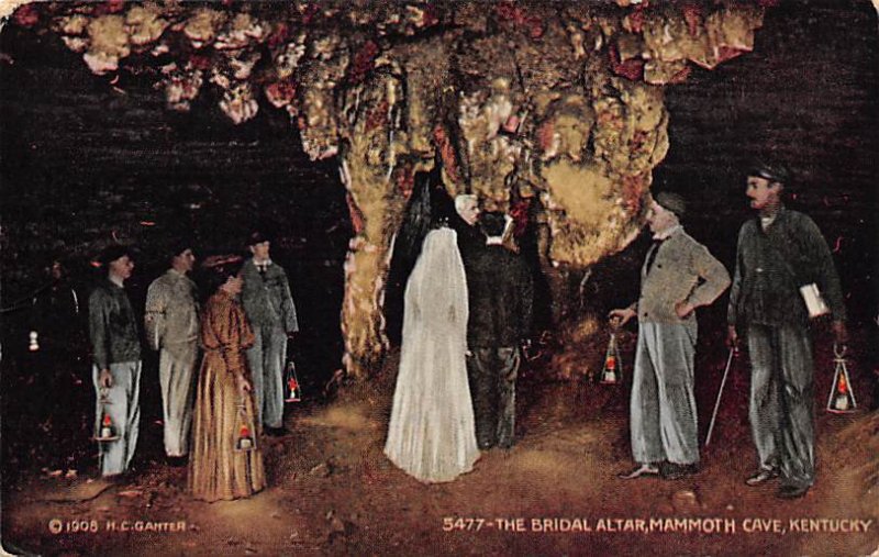 The Bridal Alter Mammoth Cave, Kentucky 