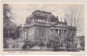 Staats-Theater, WIESBADEN (Hesse), Germany, 1910-1920s