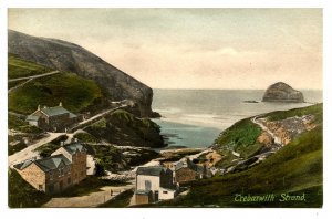 UK - England, Cornwall. Trebarwith Strand