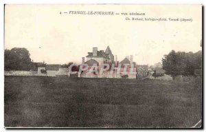 Old Postcard Vernoil-le-Fourrier Vue Generale