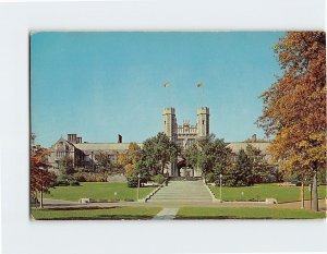 Postcard Brookings Hall, Washington University, St. Louis, Missouri