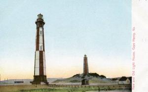 VA - Cape Henry, New & Old Lighthouses