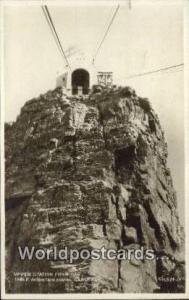 Table Mountain Aerial Cableway South Africa Upper Station from Car Table Moun...