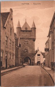 Netherlands Gorinchem Dalempoort Vintage Postcard 04.14