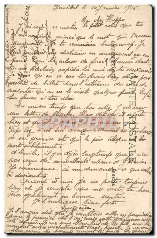 Old Postcard The Breastplate Gueydon Cruiser Boat