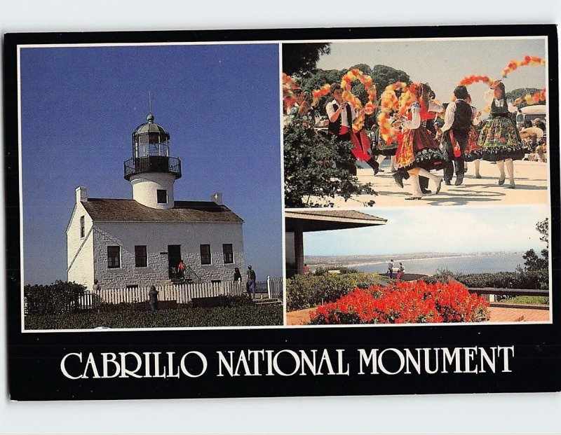 Postcard Cabrillo National Monument, San Diego, California