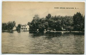 Waterfront Metuchen New Jersey postcard