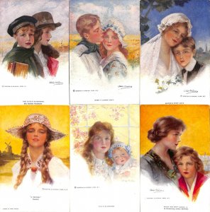 Lot artist Philip Boileau postcards 