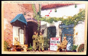 Vintage Postcard1930-1945 Womens Voluntary Canteen Los Angeles, California (CA)