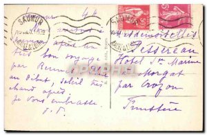 Postcard Old Saumur Vue Generale