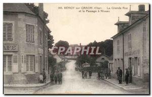 Bengy on Craon - La Grande Rue and the Passage again - Old Postcard