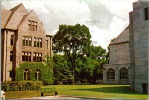 Campus View, Rosary College, River Forest IL c1957 Vintage Postcard Z25