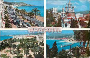 Modern Postcard Souvenir de Nice