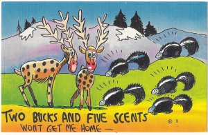 Two Bucks and Five Scents Won't Get Me Home Comic