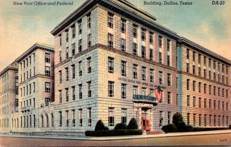 Texas Dallas New Post Office and Federal Building