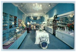 1959 Farr's Jewelers Interior View Washington 8 D.C Posted Vintage Postcard