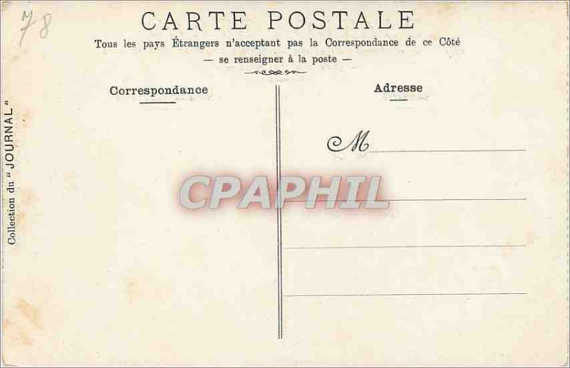 Postcard Old Versailles Salon