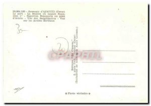 Old Postcard Remembrance Ajaccio Corsica Port