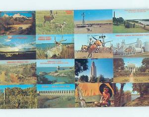 Unused Pre-1980 SIXTEEN VIEWS ON ONE POSTCARD state of Nebraska hn2716