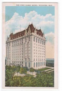 Fort Gary Hotel Winnipeg Manitoba Canada 1920s postcard