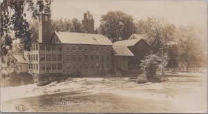 RPPC Postcard Parks & Woolson Springfield Vermont VT