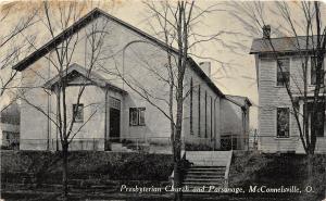 F25/ Malta McConnelsville Ohio Postcard c1910 Presbyterian Church 17