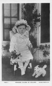 L521 Royalty Netherlands Princess Juliana RPPC vintage postcard