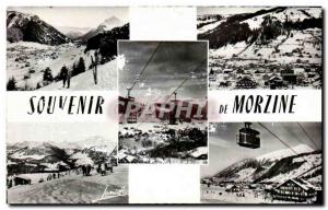 Old Postcard Souvenir From Morzine