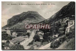 Grenoble Old Postcard Saint Martin le Vinoux and helmet Neron
