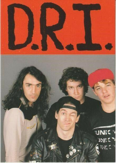 Dirty Rotten Imbeciles D.R.I. Band Portrait Postcard | Topics - People -  Other / Unsorted, Postcard