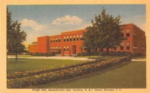 Denmark South Carolina Vorhees N and I School Vintage Postcard JE359342