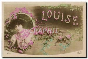 Old Postcard Louise Surname