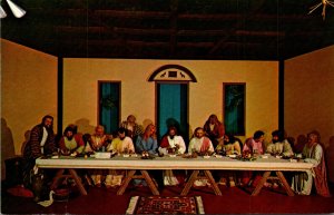 Florida St Petersburg Sunken Gardens Wax Museum The Lord's Last Supper