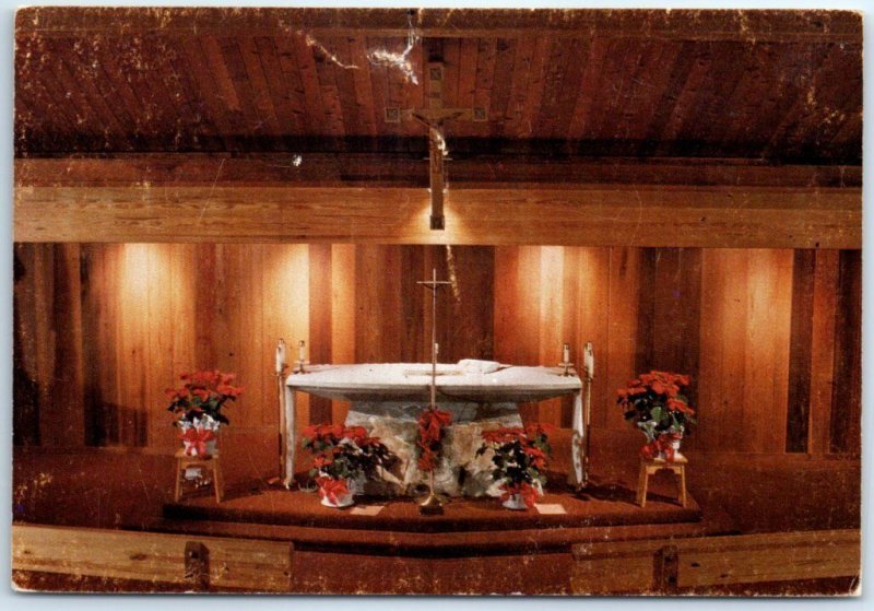 Postcard - Altar Of Sacrifice, St. Margaret Mary Church - Apalachin, New York