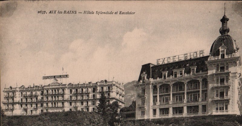 AIX les Bains - Hotels Splendide et Excelsior  PC