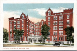 Postcard CT Hartford - Highland Court Hotel