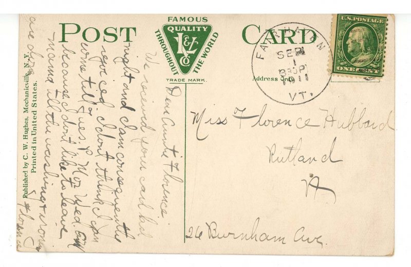 VT - Fairhaven. Soldiers' Monument