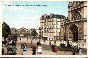 France Paris Gare de l'Ets Boulevard de Strasbourg