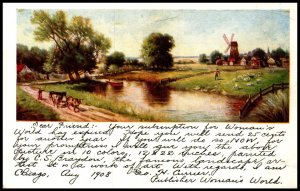 Scene Woman's World Advertising BIN