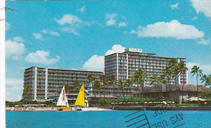 Hawaii Waikiki The Reef Hotel 1971