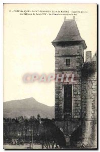 Old Postcard Saint Jean de Luz and the Cote Basque Rhune Turret Ganche Chatea...