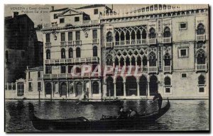 Italy Italia Postcards Venezia Old Canal great Palazzo Ca d & # 39oro