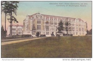 Washington Seattle Education Hall Home Economics University Of Washington Alb...