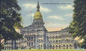 Michigan State Capitol Building in Lansing, Michigan