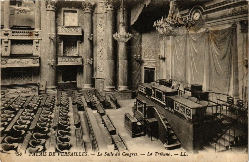 CPA Palais de VERSAILLES - La Salle du Congres - La Tribune (657594)