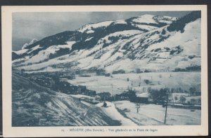 France Postcard - Megeve (Haute Savoie) - Vue Generale Et La Piste   T2184