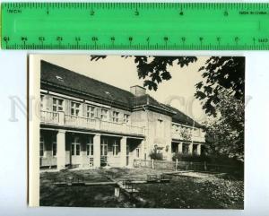 213171 GERMANY Rathenow Kinderkrippe Klara Zetkin old miniature photo card