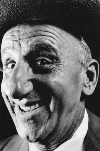 Jimmy Durante 1950 Photo by Arthur Rothstein Postcard 1981 American Postcard Co